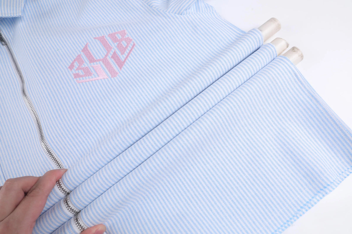 Cotton Candy Zip up shirt